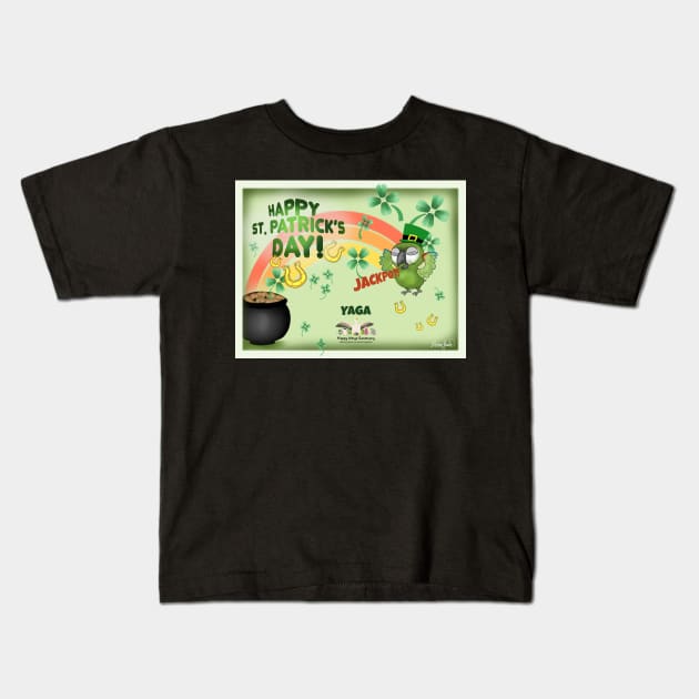 HWS Holiday Collection!  Happy St. Patrick's Day! Kids T-Shirt by HappyWings